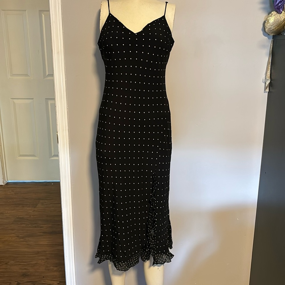 Beautiful Polka Dot Marks & Spencer Summer Dress. Size Small